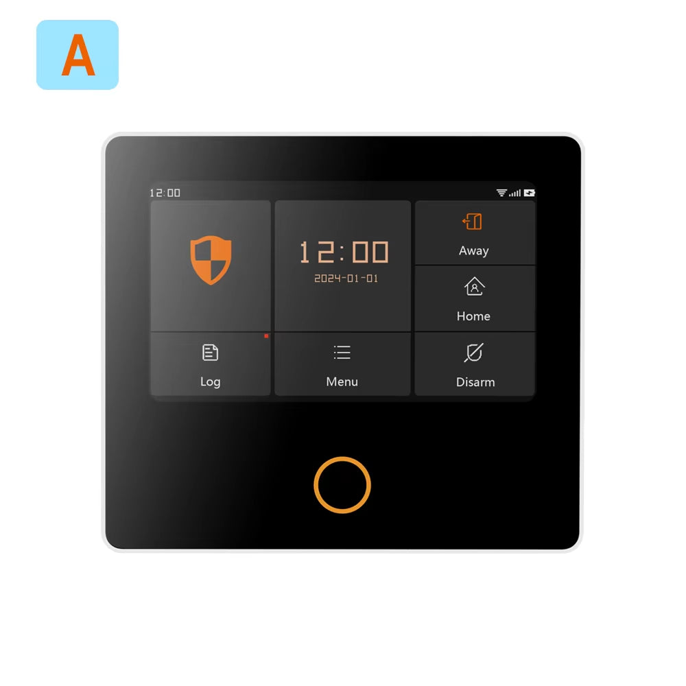 Wifi 4G Wireless Security Alarm System Built-In Louder Siren Tuya Smart Home Burglar Kit with 5-Year Contact Sensor