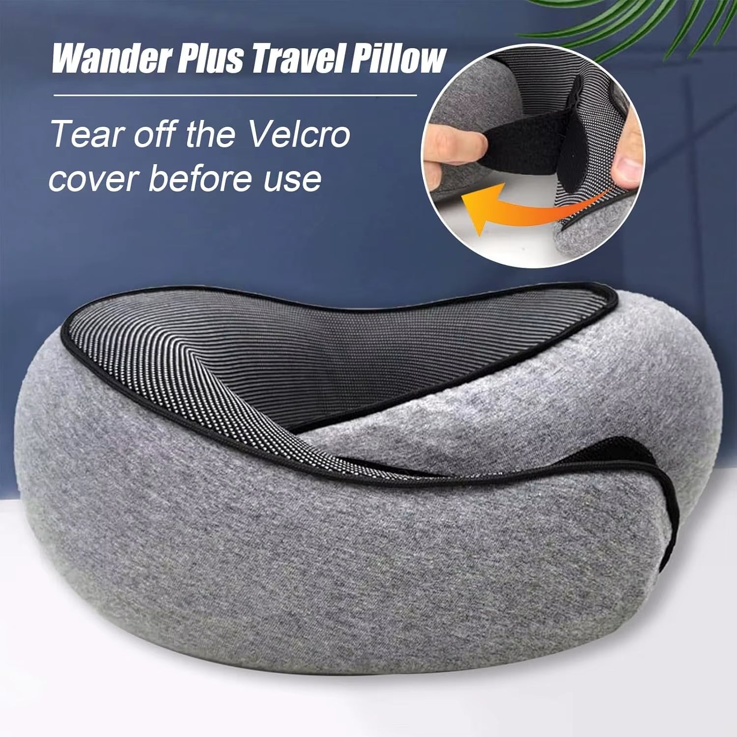 Memory Foam Travel Neck Pillow U-Shaped Pillow Snail Style Travel Neck Support Portable Adjustable Soft Noon Break Sleep Pillows