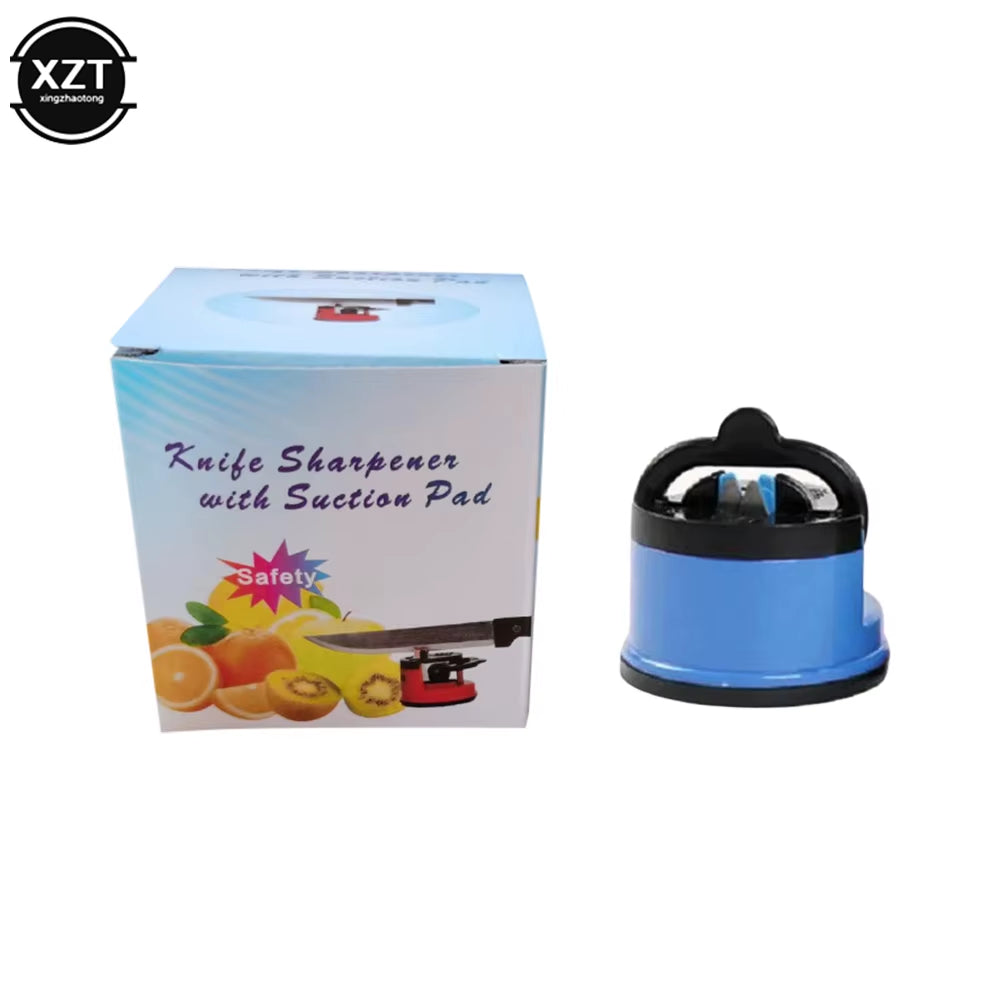 Suction Cup Knife Sharpener – Fast, Safe & Effortless Way to Restore Any Kitchen or Chef Knife to Razor Sharp Precision