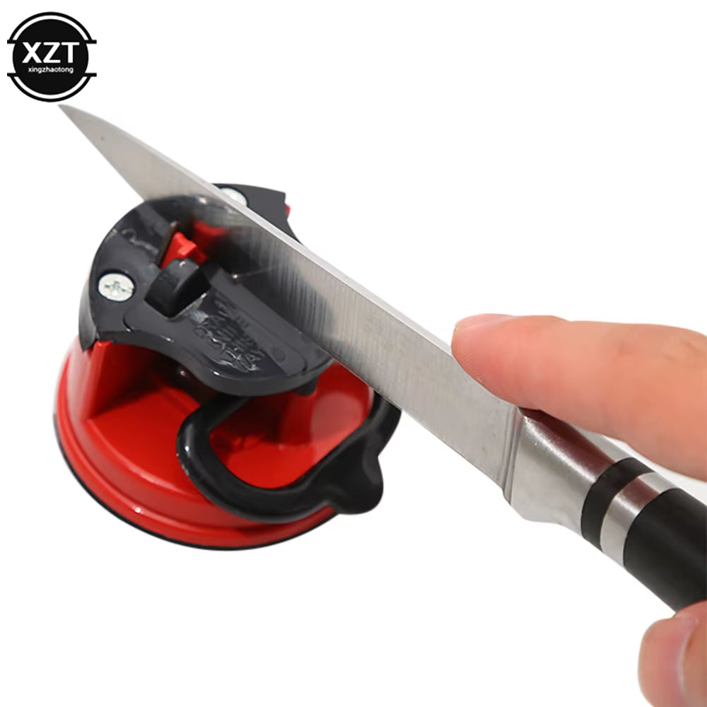 Suction Cup Knife Sharpener – Fast, Safe & Effortless Way to Restore Any Kitchen or Chef Knife to Razor Sharp Precision