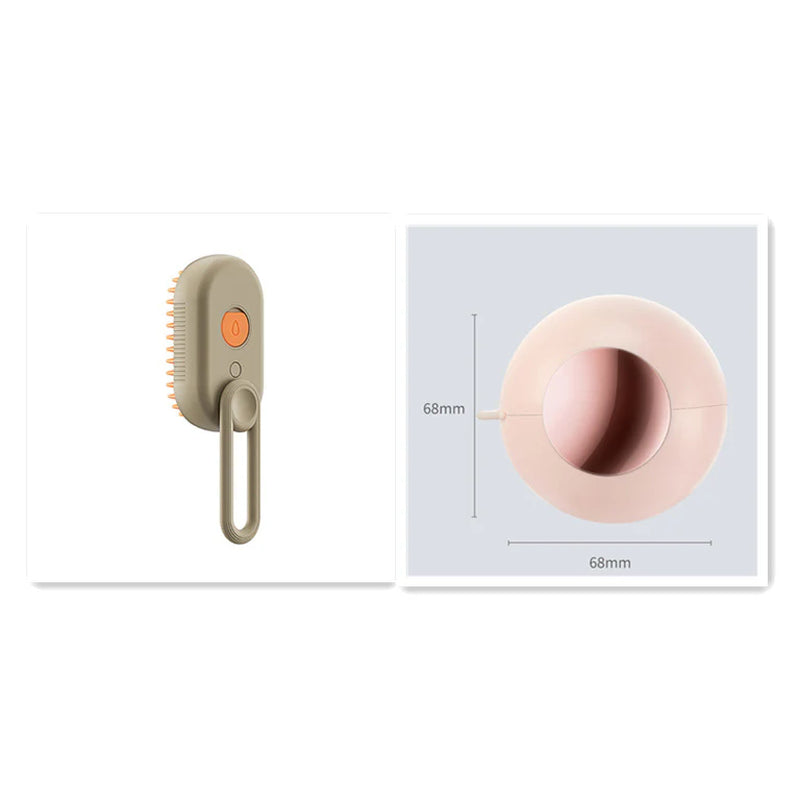 Cat Steam Brush Steamy Dog Brush 3 in 1 Electric Spray Cat Hair Brushes for Massage Pet Grooming Comb Hair Removal 