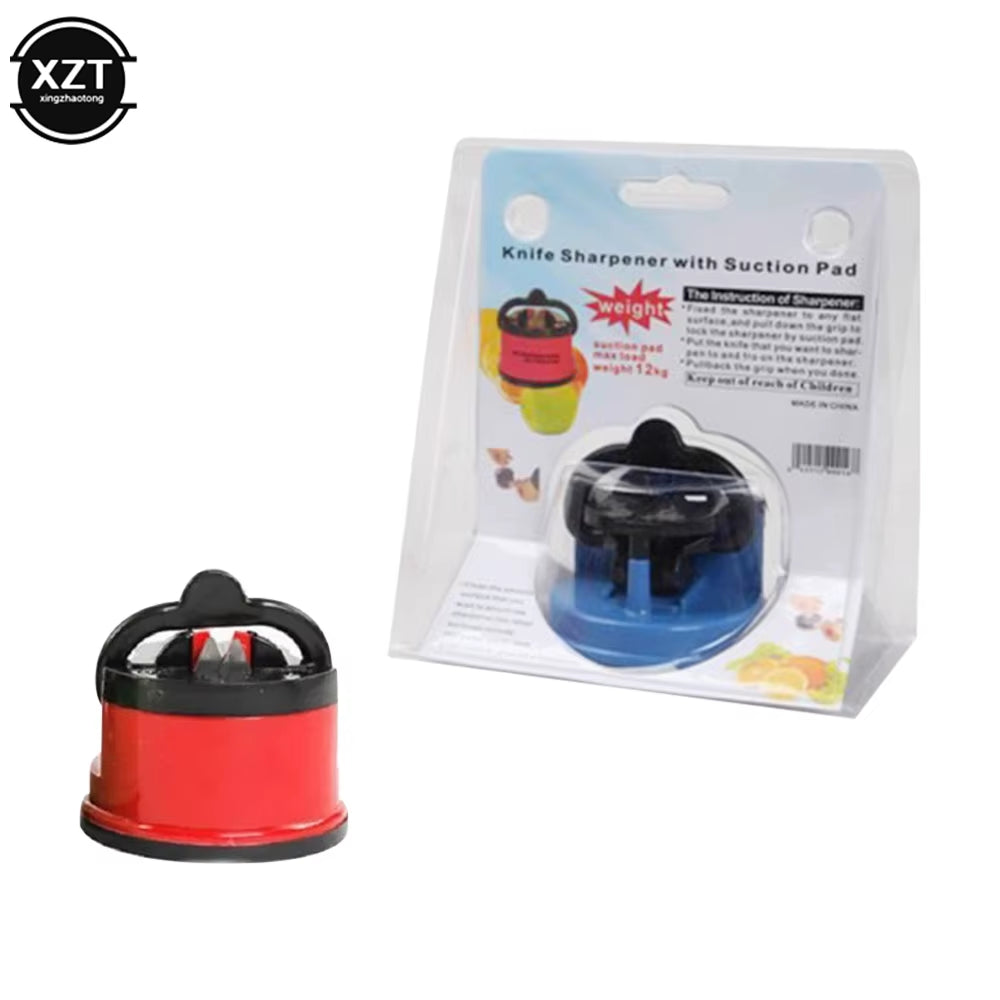 Suction Cup Knife Sharpener – Fast, Safe & Effortless Way to Restore Any Kitchen or Chef Knife to Razor Sharp Precision