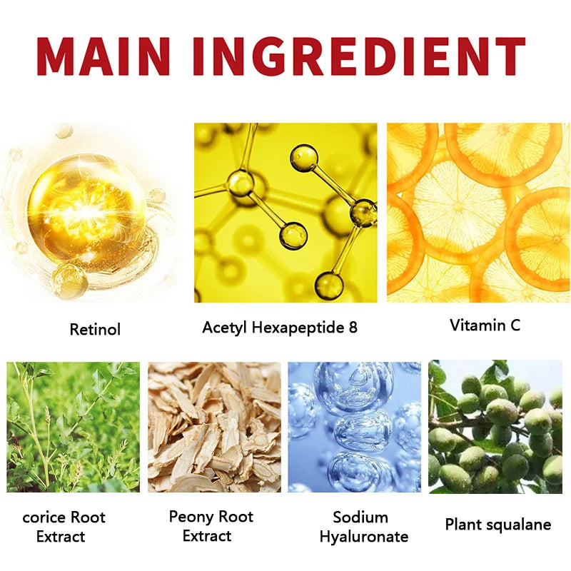 Retinol Collagen Facial Care Moisturizing Cream Deep Hydration Suitable for Dry Aging Face Cream Moisturizing Skin Repair