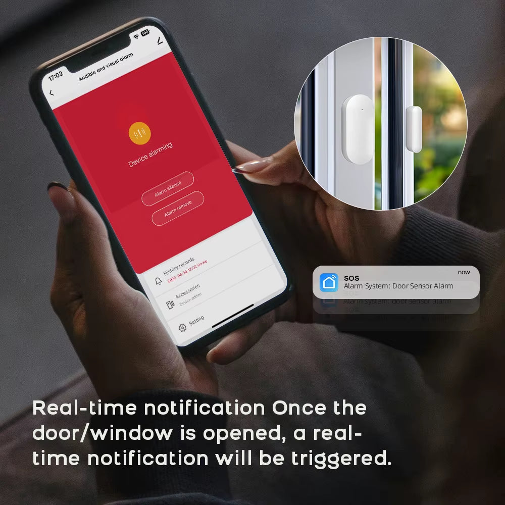 Residential Tuya Smart Gsm Wifi Alarm System for Home Wireless Security Alarm House Smart Life App Control Work with Alexa